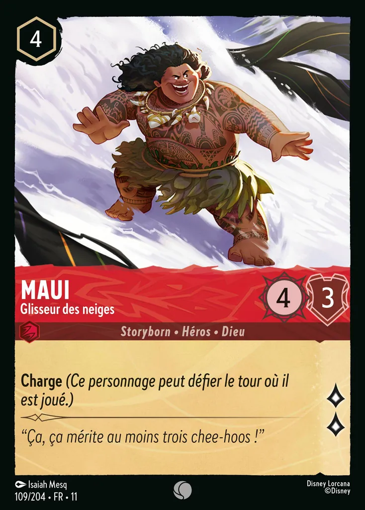 Maui - Glisseur des neiges