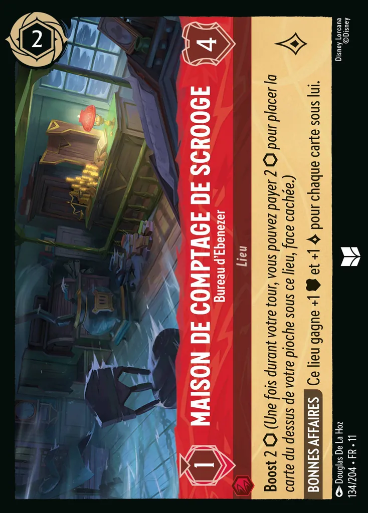 Maison de comptage de Scrooge - Bureau d'Ebenezer