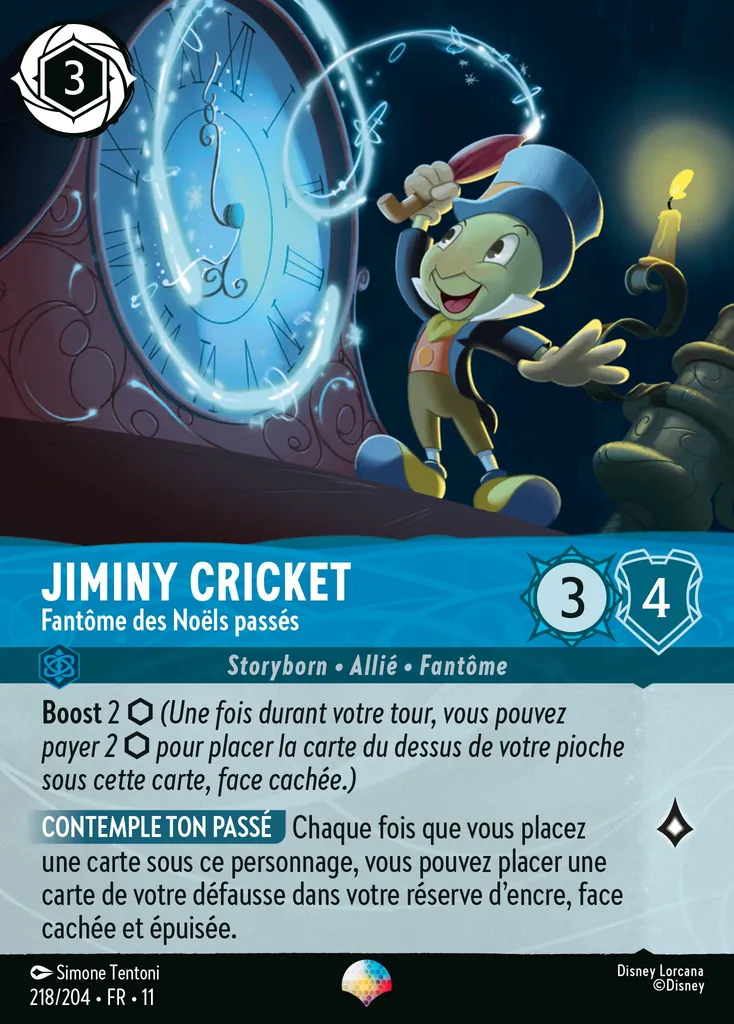 Jiminy Cricket - Fantôme des Noëls passés