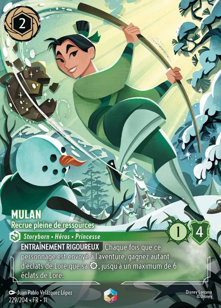 Mulan - Recrue pleine de ressources