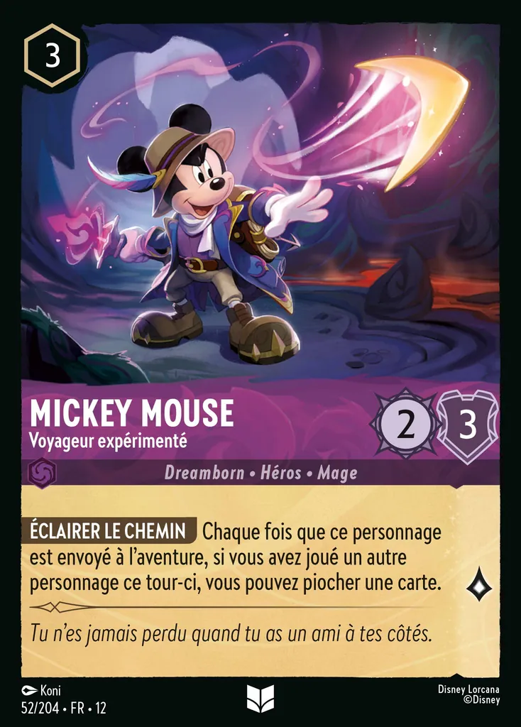 Mickey Mouse - Voyageur expérimenté