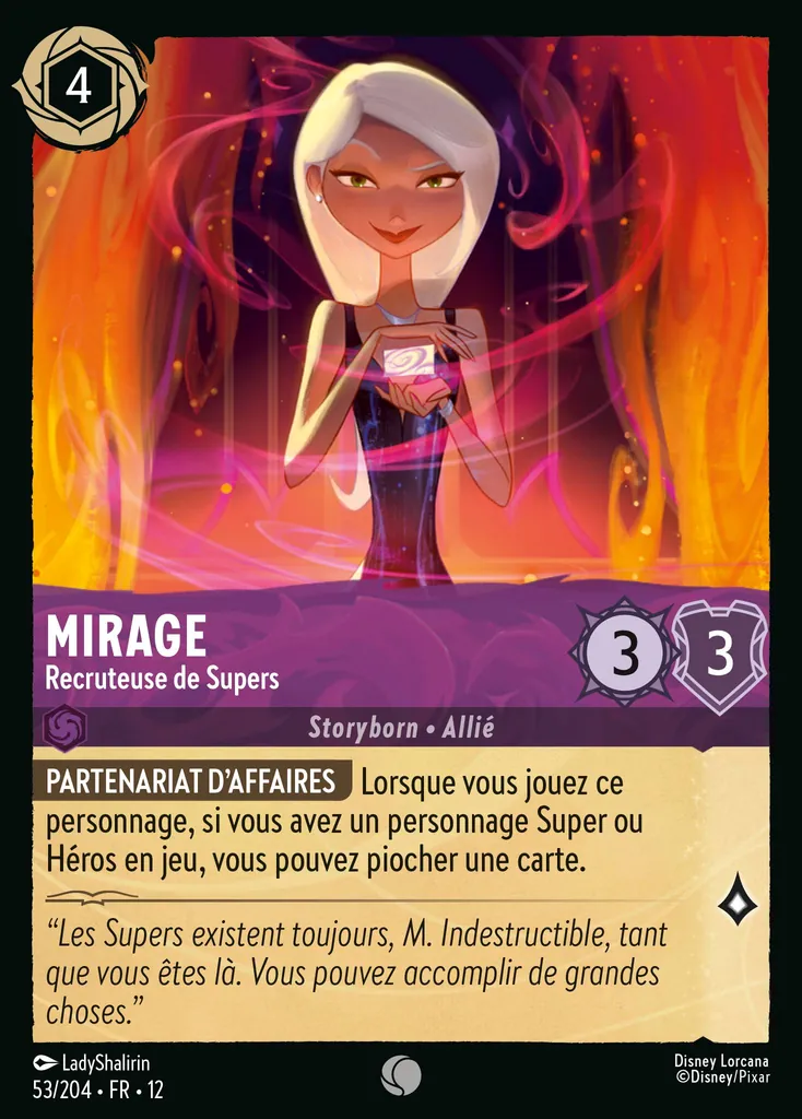 Mirage - Recruteuse de Supers
