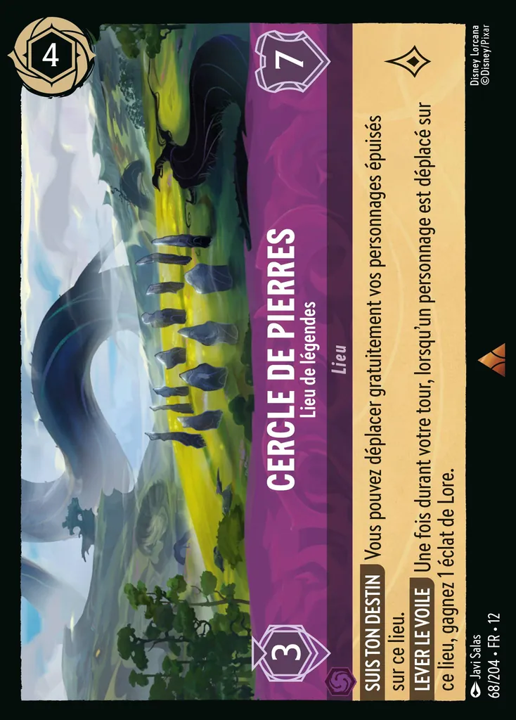 Cercle de pierres - Lieu de légendes