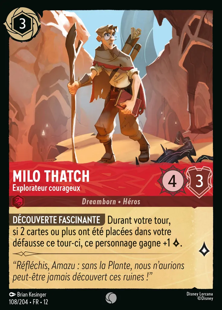 Milo Thatch - Explorateur courageux