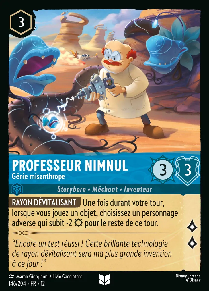 Professeur Nimnul - Génie misanthrope