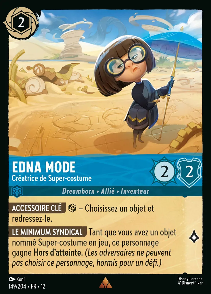Edna Mode - Créatrice de Super-costume