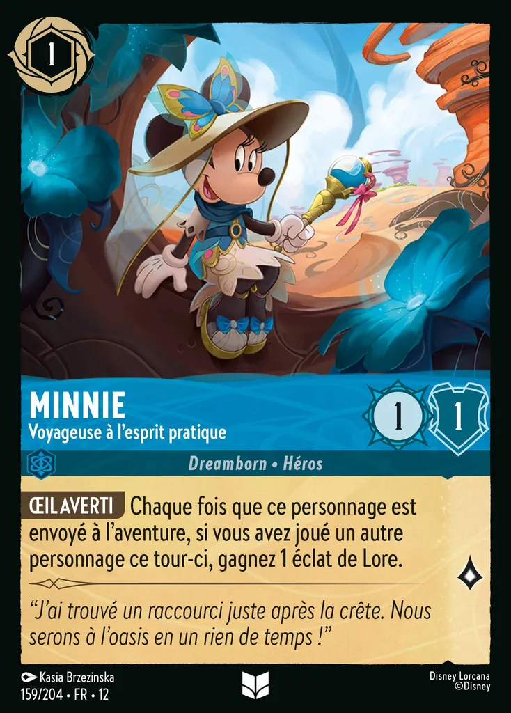 Minnie - Voyageuse à l'esprit pratique
