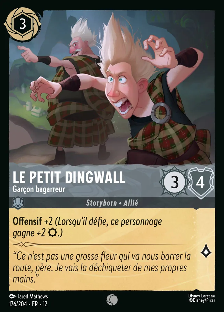 Le Petit Dingwall - Garçon bagarreur