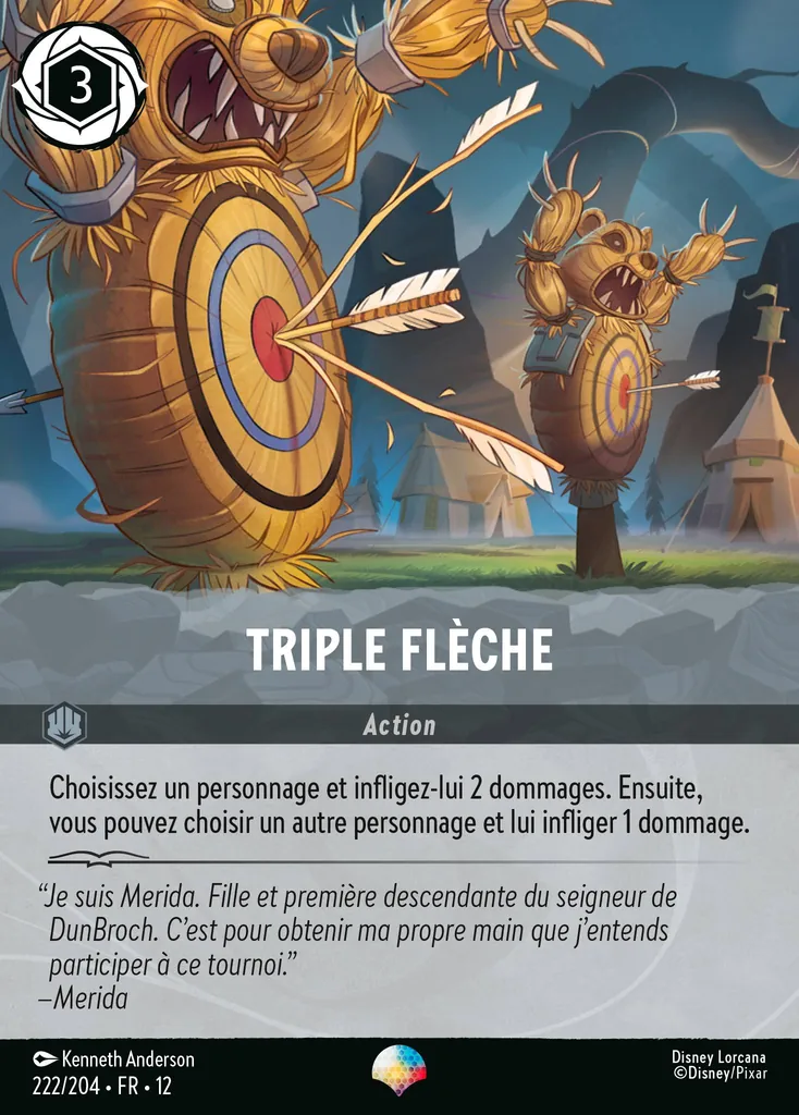 Triple flèche