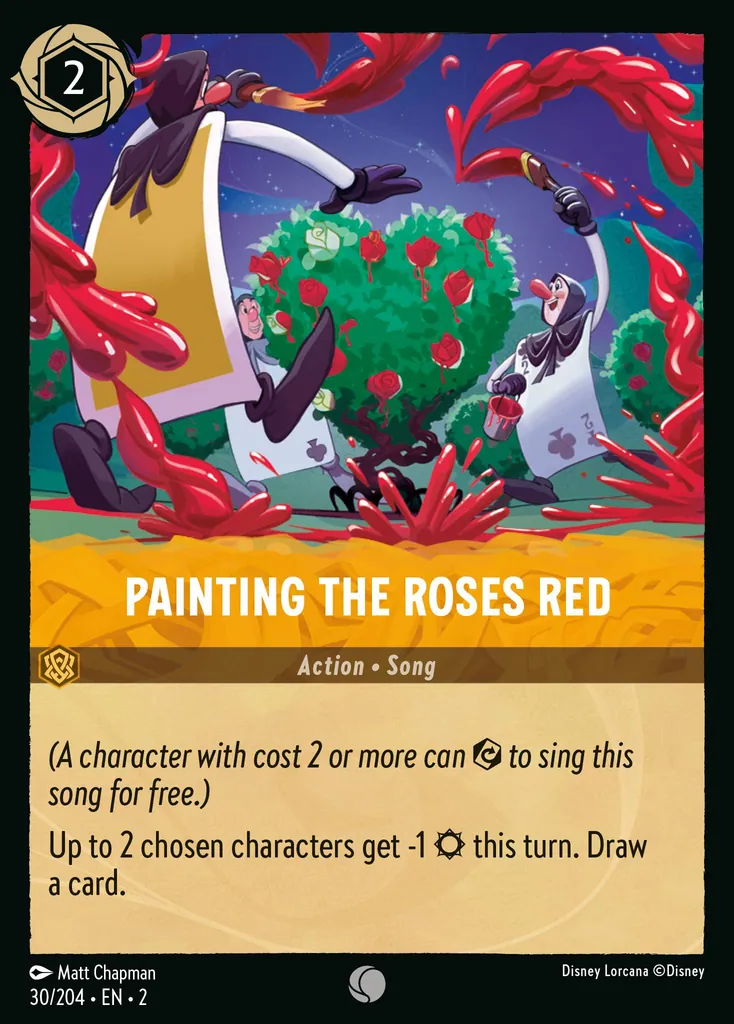 Painting the Roses Red - 