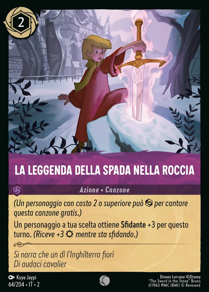 La Leggenda della Spada nella Roccia