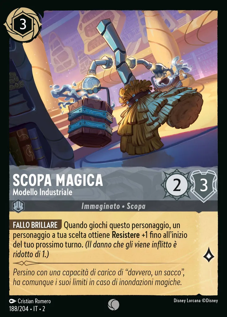 Scopa Magica - Modello Industriale