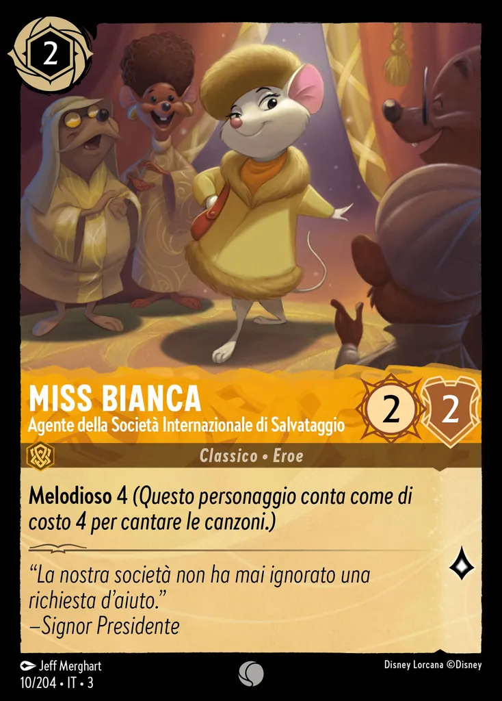 Miss Bianca - Agente della Società Internazionale di Salvataggio
