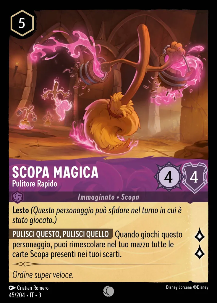Scopa Magica - Pulitore Rapido