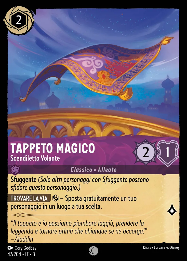 Tappeto Magico - Scendiletto Volante