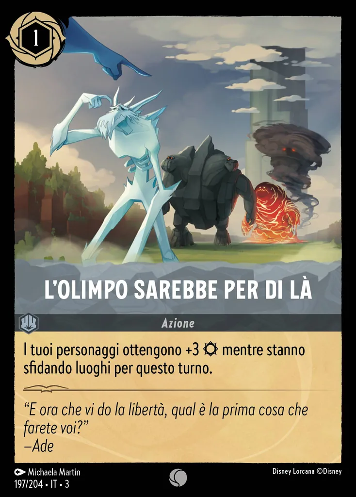 L'Olimpo Sarebbe per di LĂ
