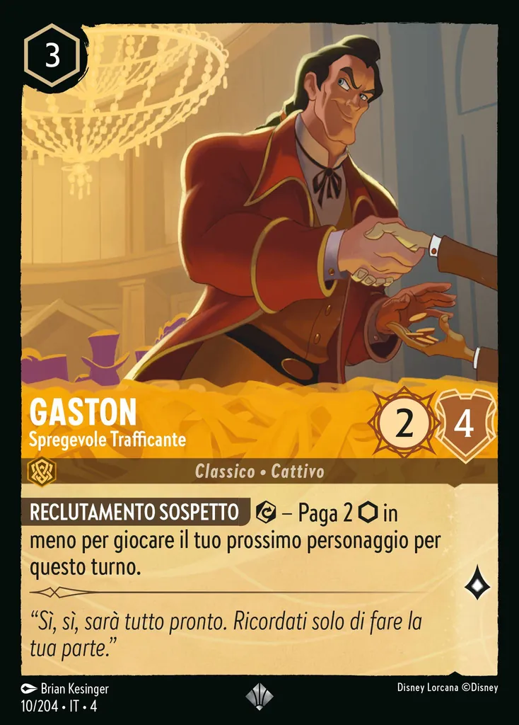 Gaston - Spregevole Trafficante
