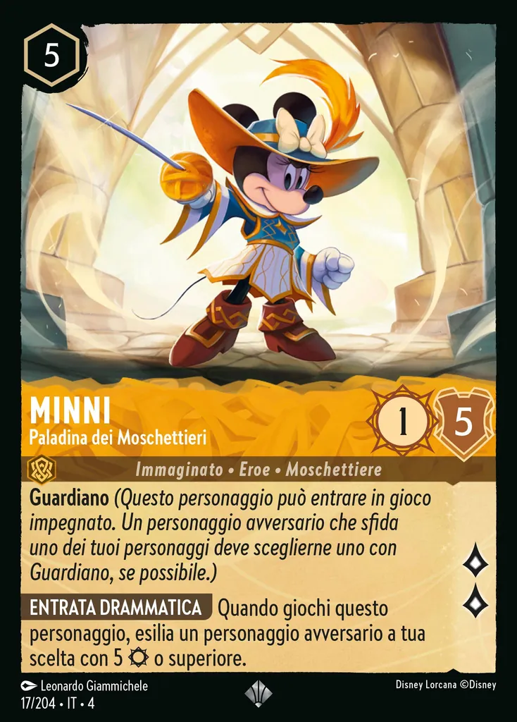 Minni - Paladina dei Moschettieri