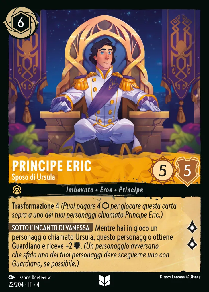 Principe Eric - Sposo di Ursula