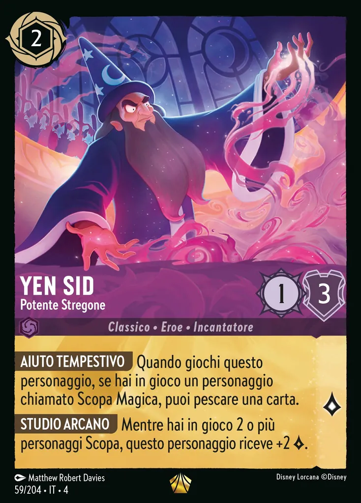 Yen Sid - Potente Stregone