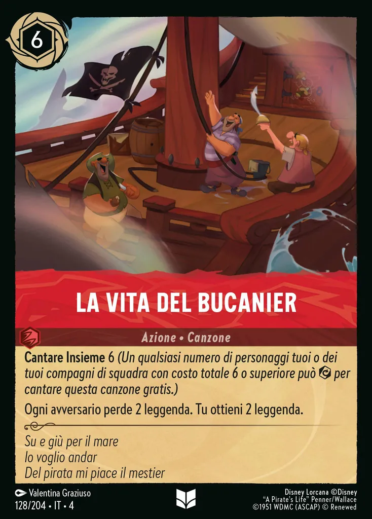 La Vita del Bucanier