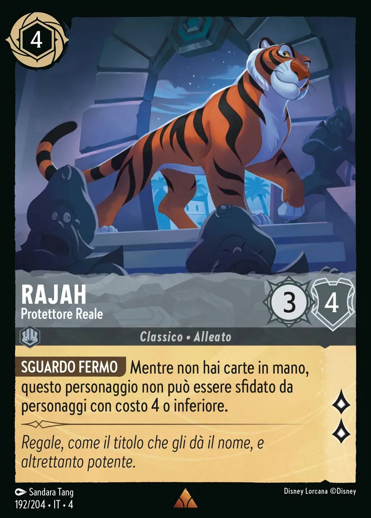 Rajah - Protettore Reale