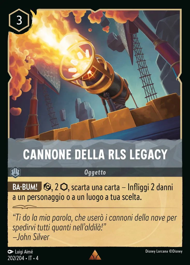 Cannone della RLS Legacy