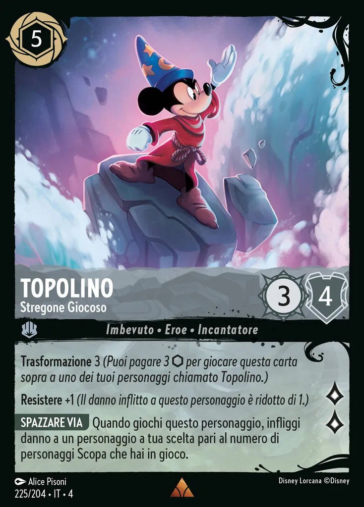 Mickey Mouse - Playful Sorcerer