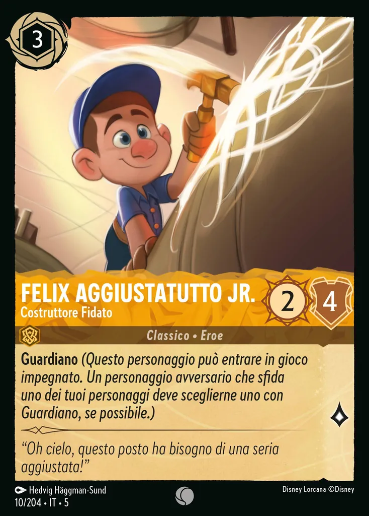 Felix Aggiustatutto Jr. - Costruttore Fidato