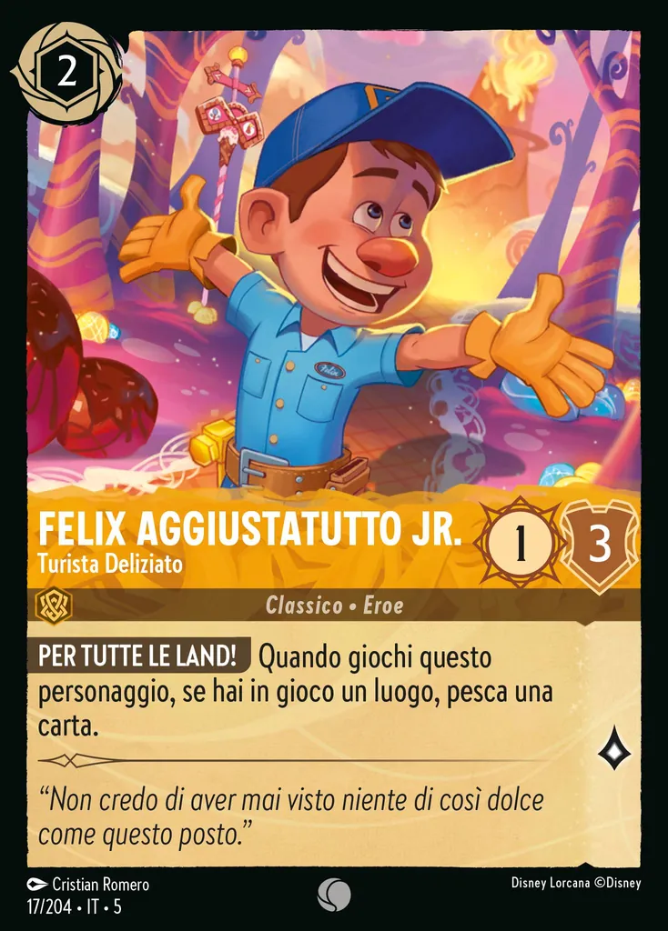 Felix Aggiustatutto Jr. - Turista Deliziato