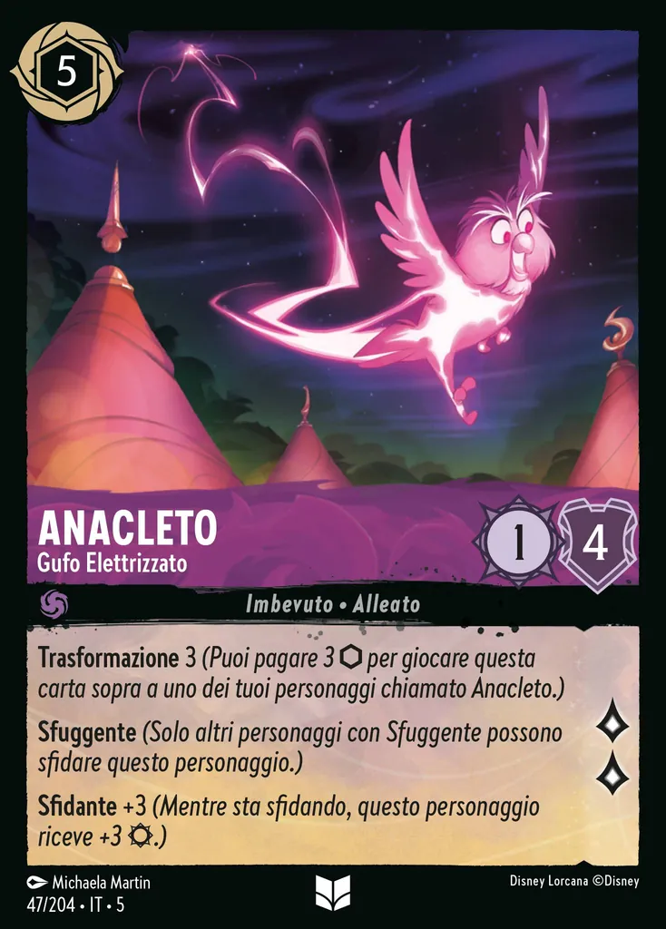 Anacleto - Gufo Elettrizzato