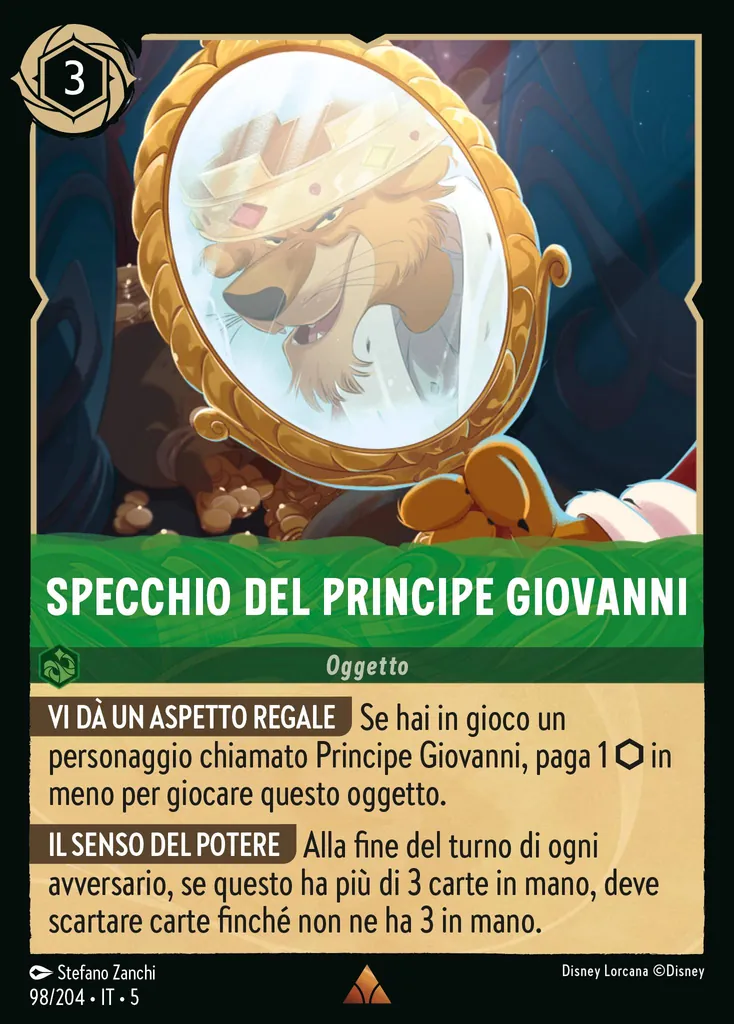 Specchio del Principe Giovanni
