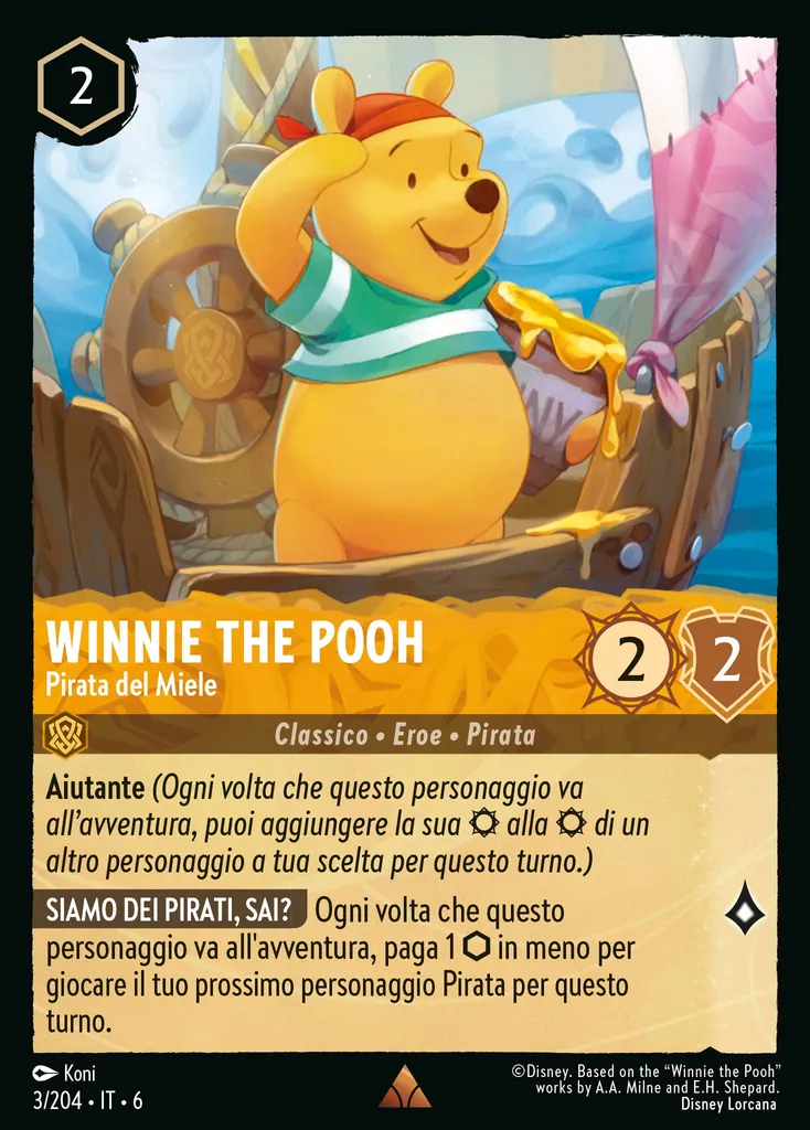 Winnie the Pooh - Pirata del Miele