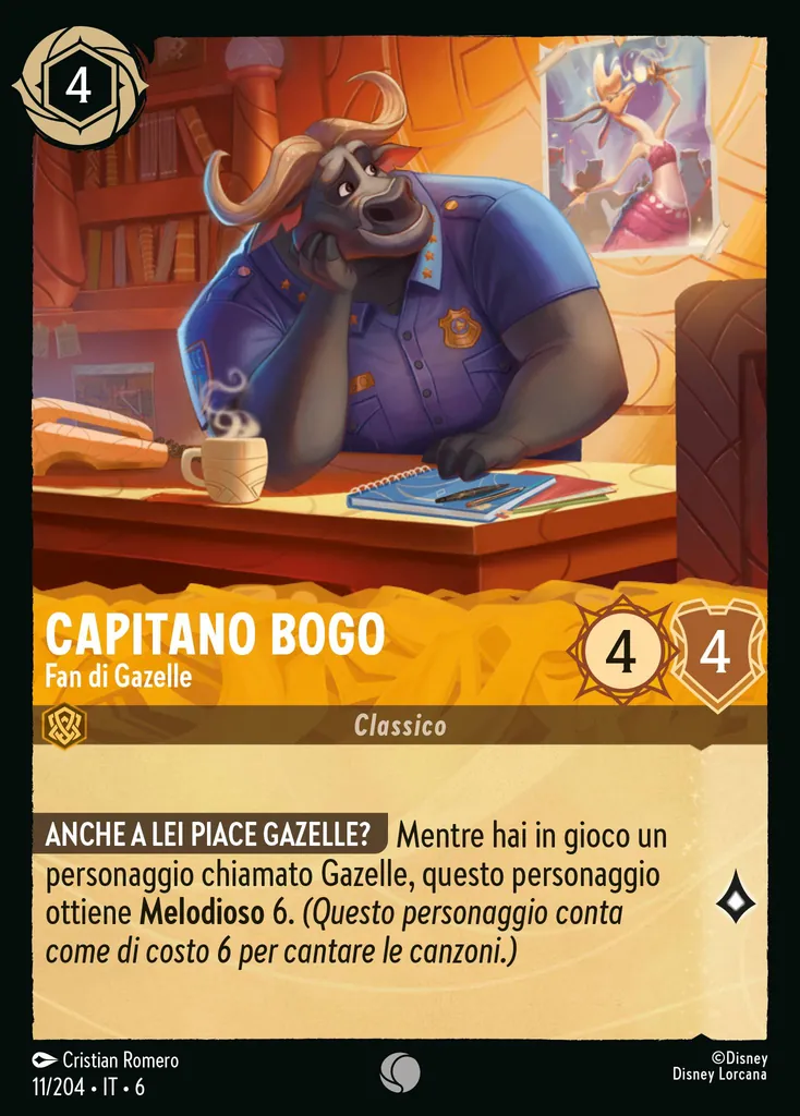 Capitano Bogo - Fan di Gazelle
