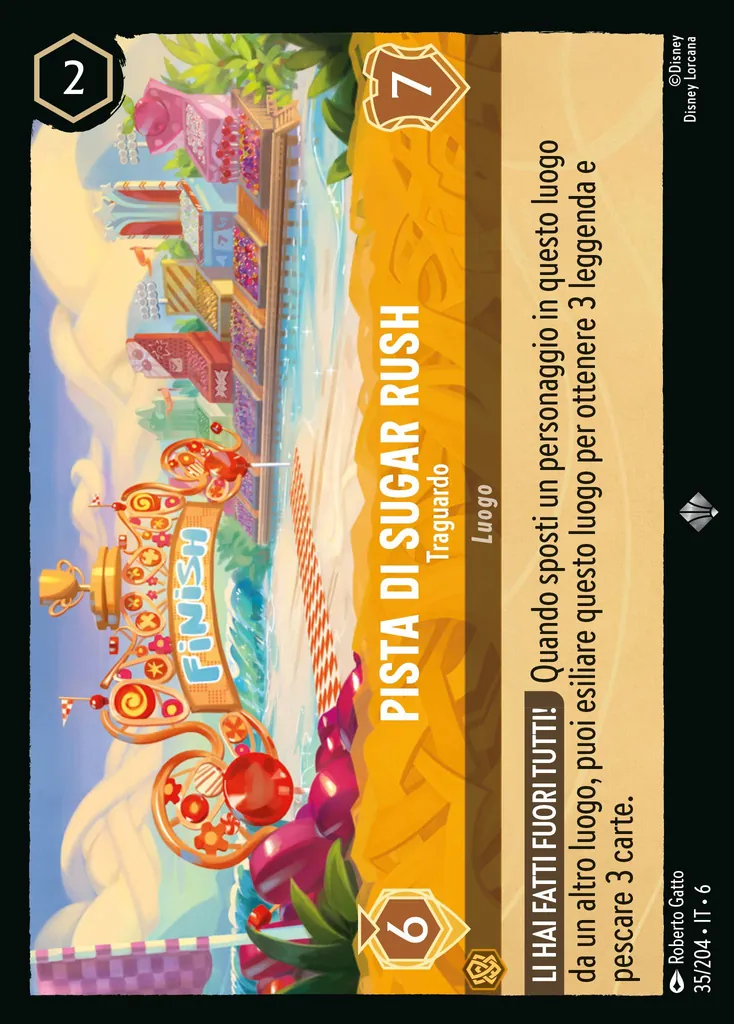 Pista di Sugar Rush - Traguardo