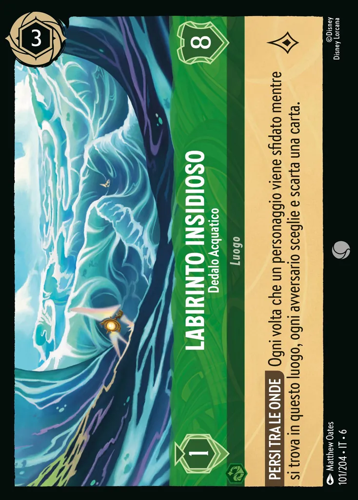 Labirinto Insidioso - Dedalo Acquatico