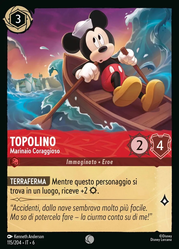 Topolino - Marinaio Coraggioso