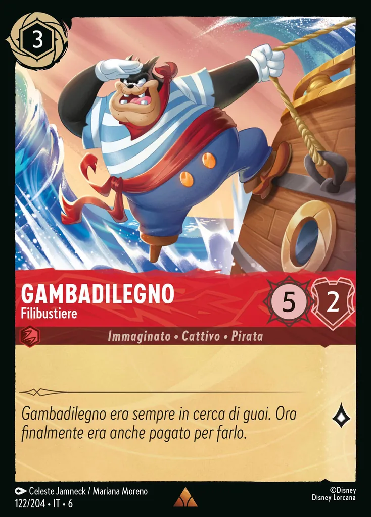 Gambadilegno - Filibustiere