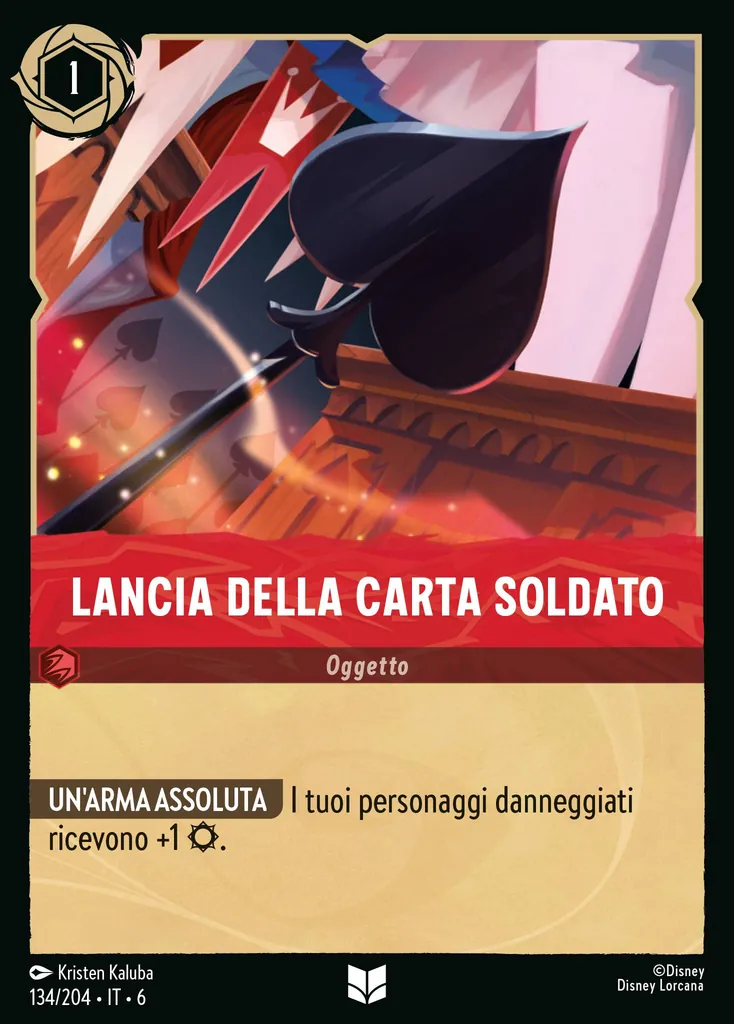 Lancia della Carta Soldato - 