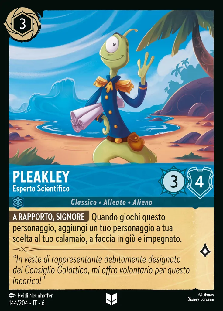 Pleakley - Esperto Scientifico