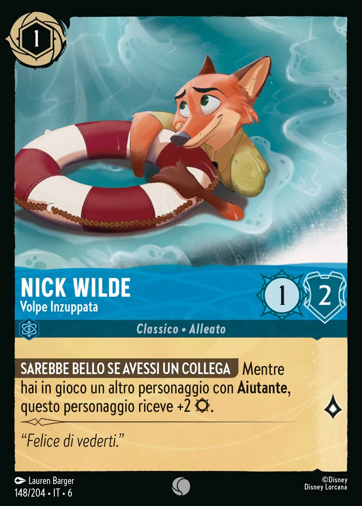 Nick Wilde - Volpe Inzuppata
