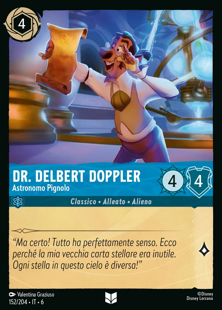 Dr. Delbert Doppler - Astronomo Pignolo