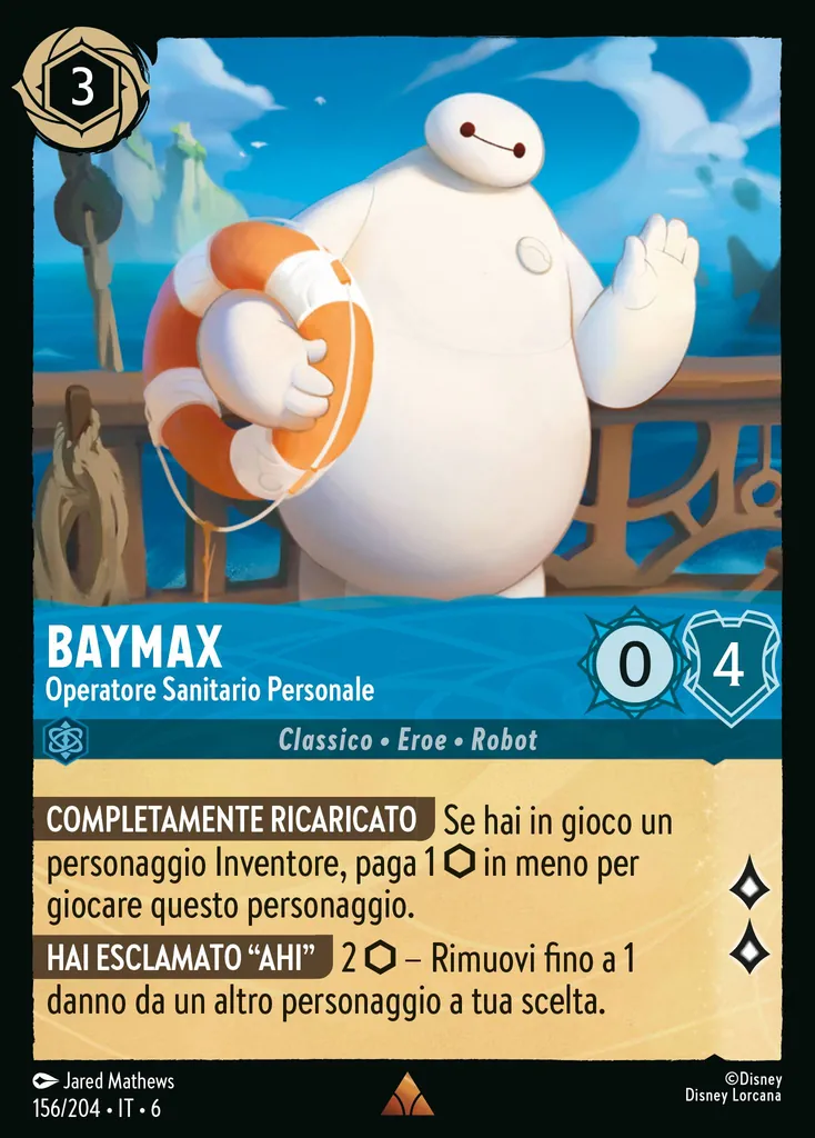 Baymax - Operatore Sanitario Personale