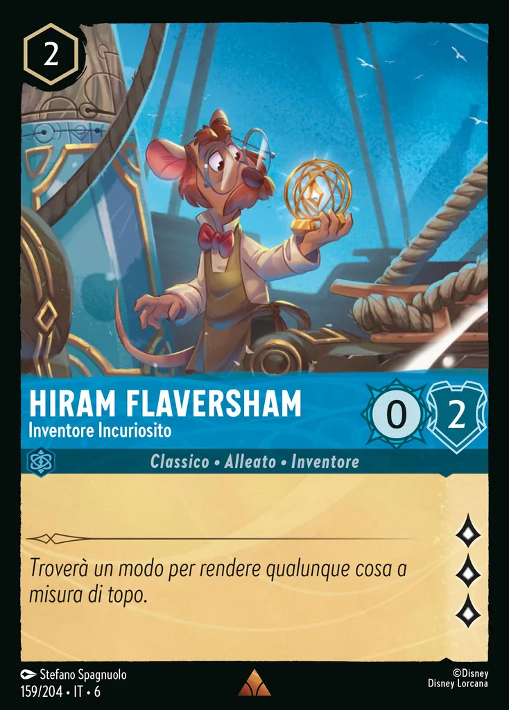 Hiram Flaversham - Inventore Incuriosito