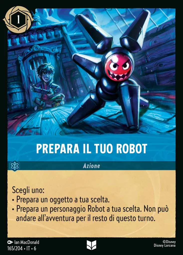 Prepara il tuo Robot