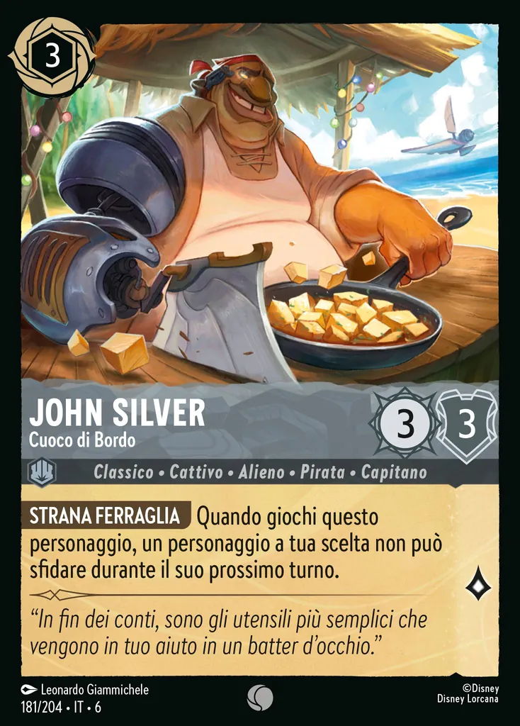 John Silver - Cuoco di Bordo