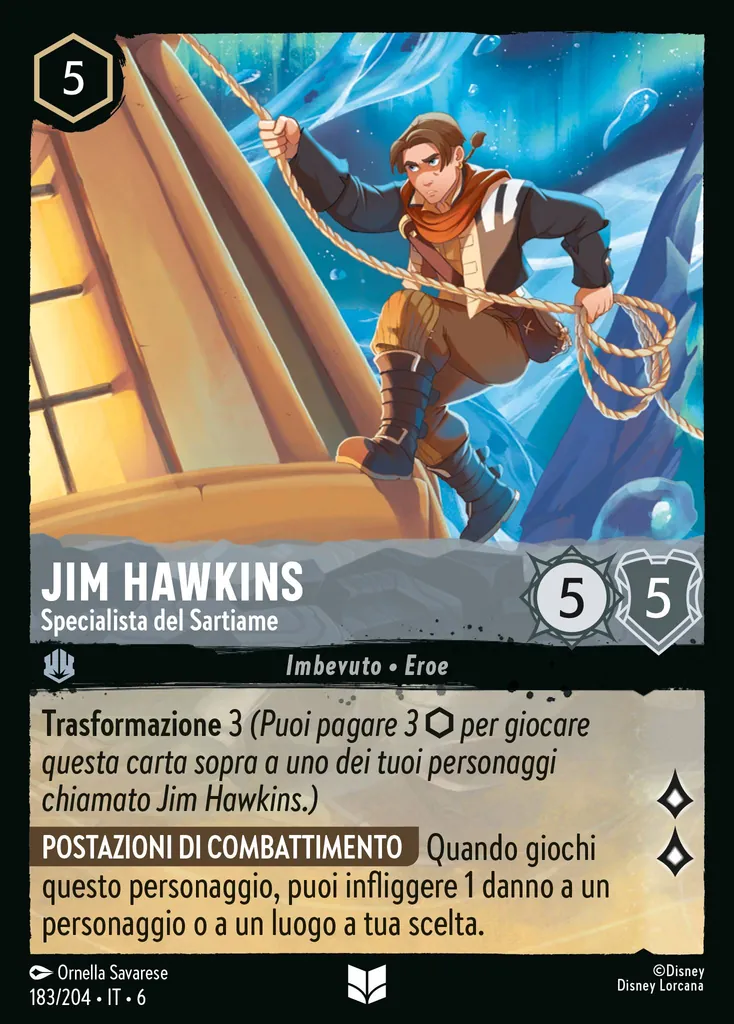 Jim Hawkins - Specialista del Sartiame