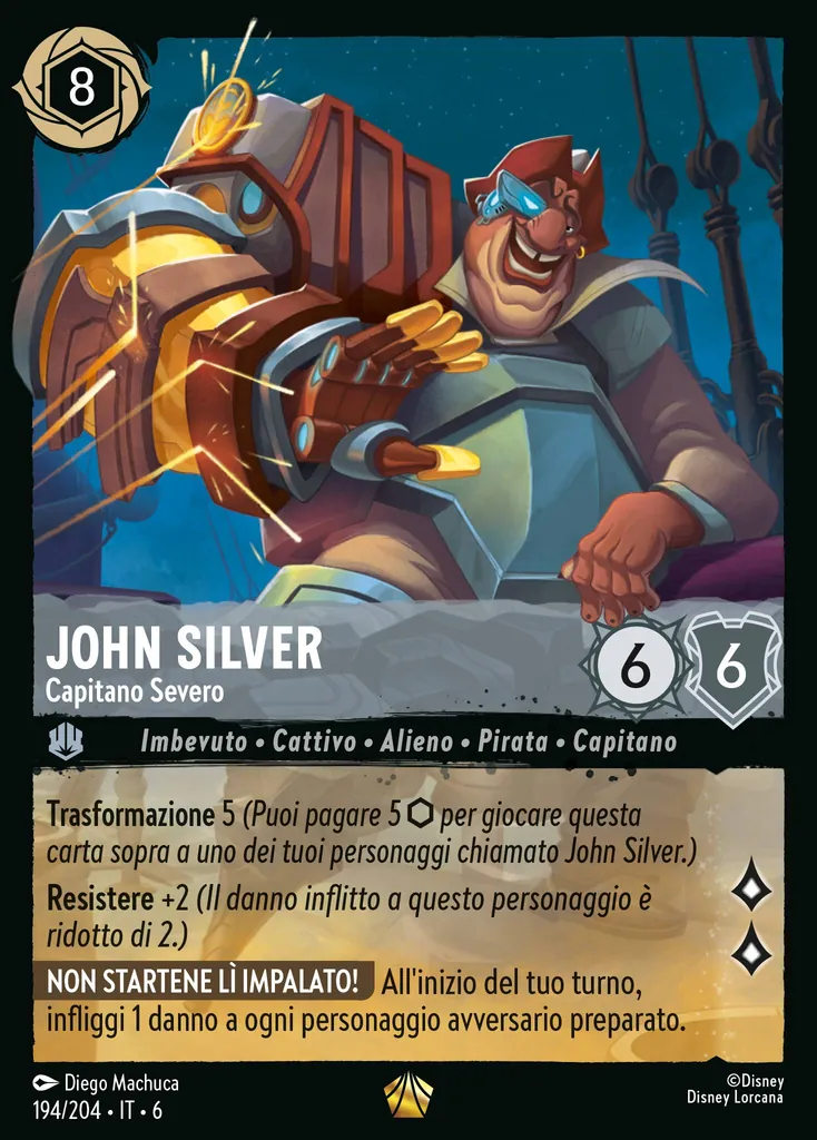 John Silver - Capitano Severo
