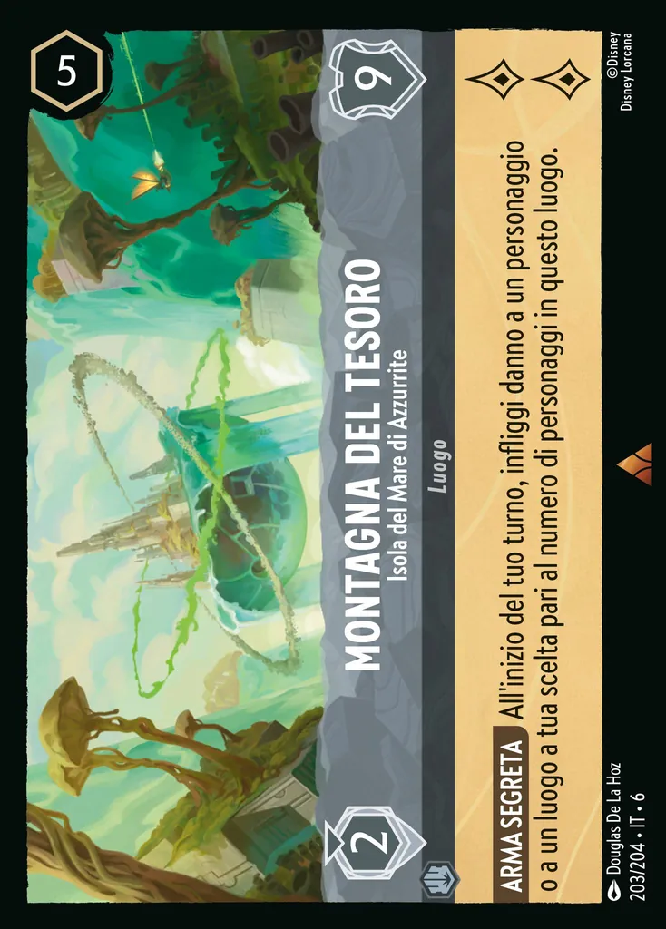 Montagna del Tesoro - Isola del Mare di Azzurrite