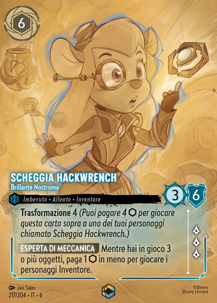 Scheggia Hackwrench - Brillante Nostroma